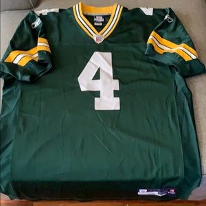 GB Packers Brett Favre home jersey
